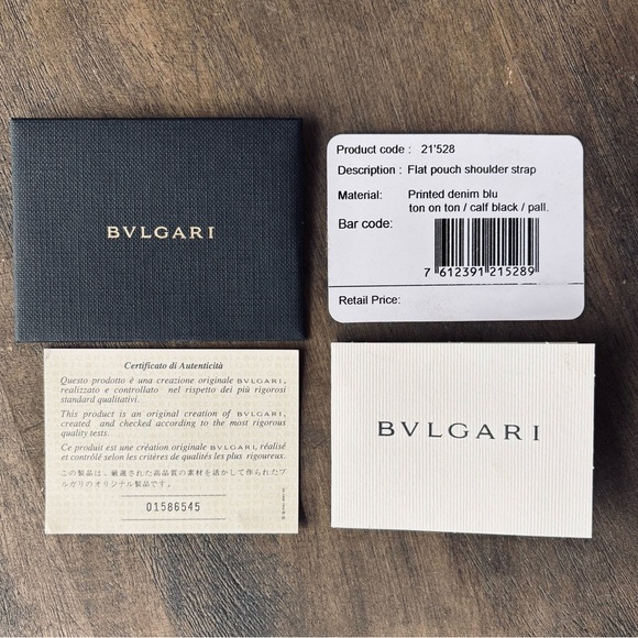 BVLGARI Monogram Canvas & Leather Mini Mania Shoulder Bag - Picture 6 of 13